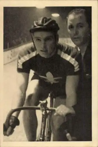 Foto französischer Radrennfahrer Jacoponelli, Portrait