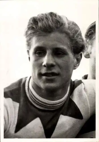 Foto Radrennfahrer Herbert Weinrich, Portrait