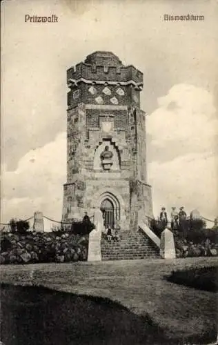 Ak Pritzwalk in der Prignitz, Bismarckturm