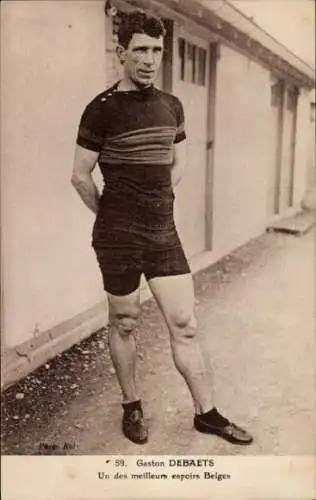 CPA Gaston Debaets, Un des meilleurs espoirs Belges