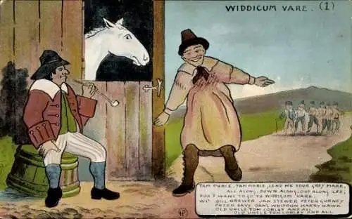 Lied Ak Widdicum Vare, Pferd, Tam Pierce