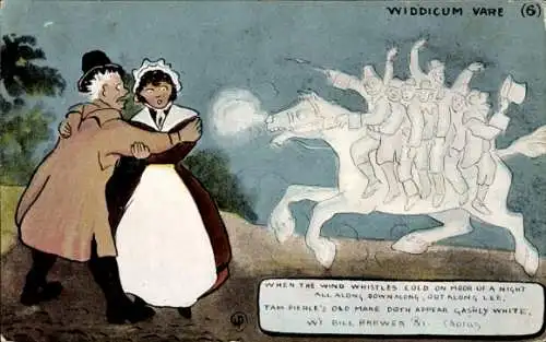 Lied Ak Widdicum Vare, Pferd, when the Wind