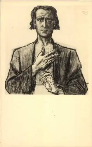 Künstler Ak Toorop, Jan, Apostel Bartholomeus