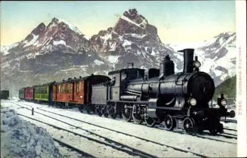 Ak Schweiz, Gotthard-Express