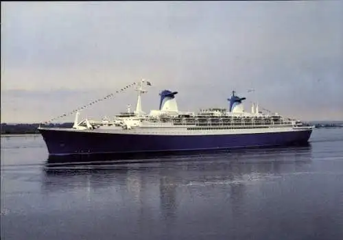 Ak Kreuzfahrtschiff Norway, Compagnie Générale Transatlantique