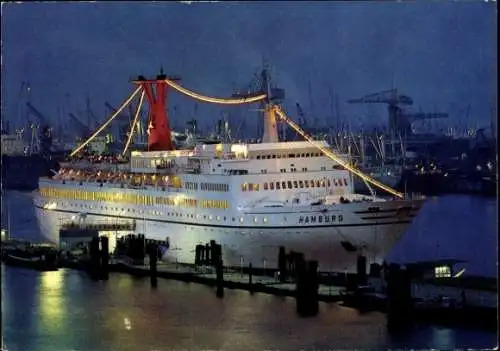 Ak TS Hamburg, Kreuzfahrtschiff
