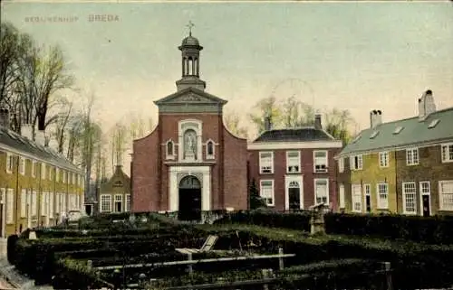 Ak Breda Nordbrabant Niederlande, Begijnenhof
