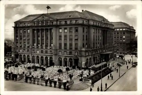 Ak Zagreb Kroatien, Hotel Esplanade