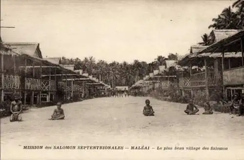 Ak Maléai Salomonen Ozeanien, Mission des Salomon Septentrionales
