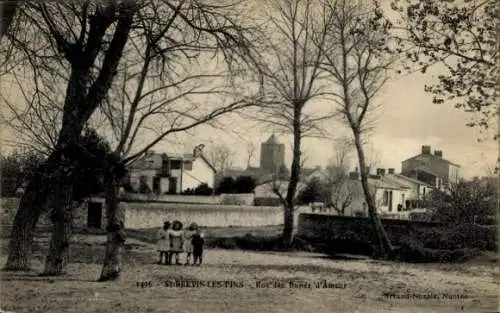 CPA Saint Brévin les Pins Loire Atlantique, Rue des Dunes d'Amour