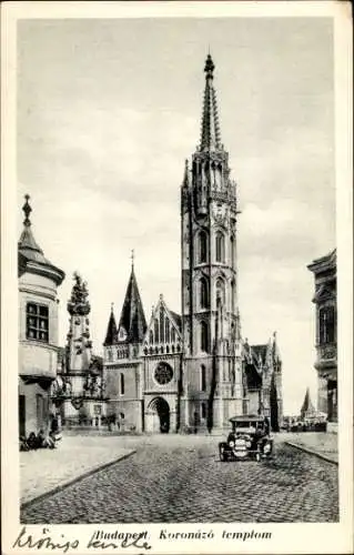 Ak Budapest Ungarn, Kirche