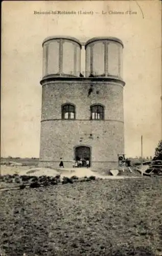 CPA Beaune la Rolande Loiret, Château d'Eau