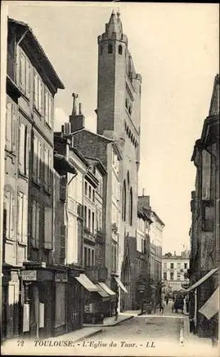 Ak Toulouse Haute Garonne, L'Eglise du Taur