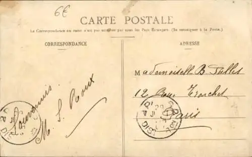 CPA Dausse Lot et Garonne, vue générale