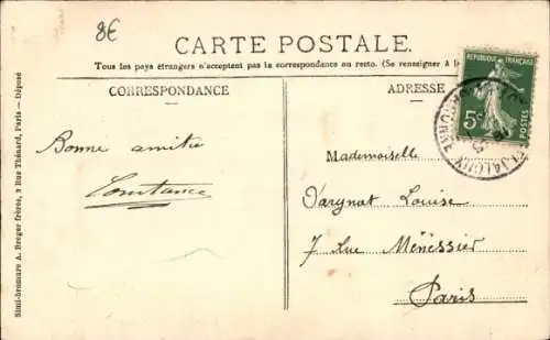 CPA Casteljaloux Lot et Garonne, Hôpital