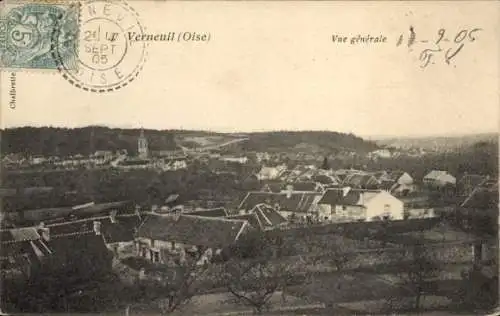 Ak Verneuil Oise, Gesamtansicht