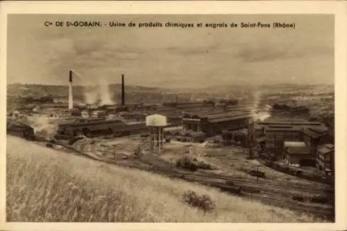 Ak Saint Fons Rhône, Usine de produits chimiques