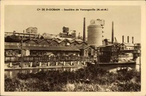 Ak Varangeville Meurthe et Moselle, Soudiere