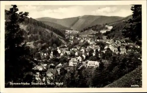 Ak Sitzendorf in Thüringen, Gesamtansicht