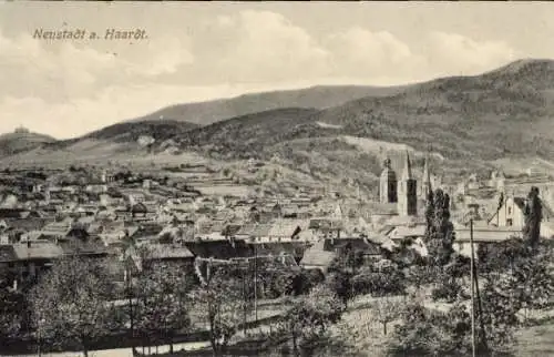 Ak Neustadt an der Haardt Neustadt an der Weinstraße, Gesamtansicht