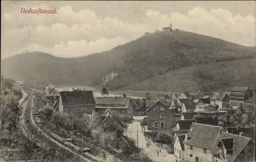 Ak Neckarsteinach in Hessen, Panorama