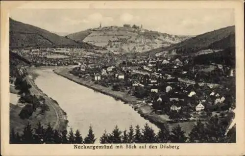 Ak Neckargemünd am Neckar, Dilsberg