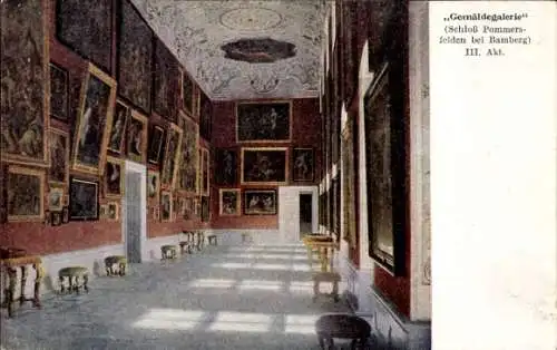 Ak Pommersfelden in Oberfranken, Gemäldegalerie im Schloss, III. Akt, El Verdugo, Filmdrama