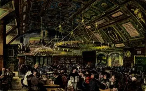 Ak München, Hofbräuhaus, Festsaal