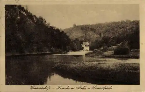 Ak Lauenhain Mittweida in Sachsen, Lauenhainer Mühle, Gastwirtschaft, Lauenhainer Mühle, Sommerfr