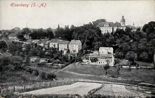 Ak Eisenberg Thüringen, Teilansicht