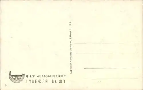 Ak Lübeck, Rathaus, Renaissancetreppe