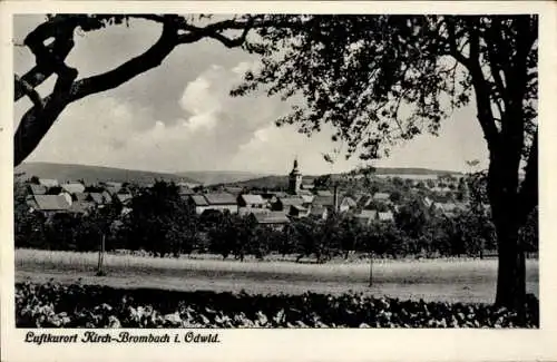 Ak Kirchbrombach Brombachtal Odenwald, Gesamtansicht