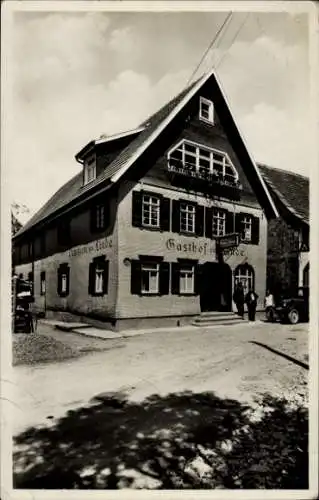 Ak Loßburg im Schwarzwald, Gasthof zur Linde