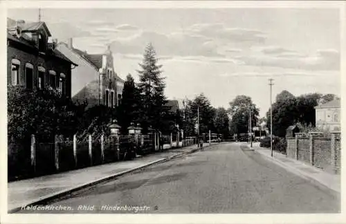 Ak Kaldenkirchen Nettetal am Niederrhein, Hindenburgstraße