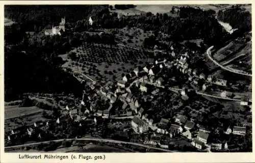 Ak Mühringen Horb am Neckar, Fliegeraufnahme