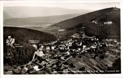 Ak Ebersteinburg Baden Baden im Stadtkreis Baden Württemberg, Fliegeraufnahme