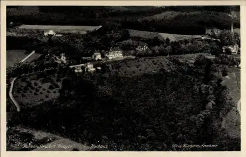 Ak Rödgen Obersdorf Wilnsdorf im Siegerland, Fliegeraufnahme