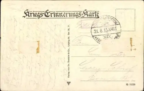 Passepartout Ak Generaloberst von Falkenhausen, Portrait in Uniform, Orden