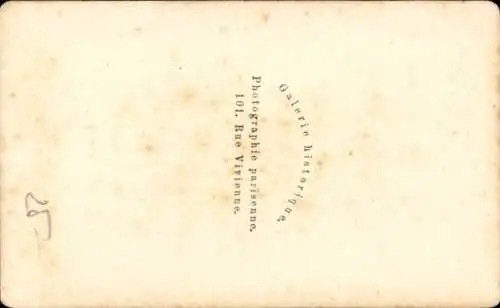 CdV Roi de Rome, Porträt