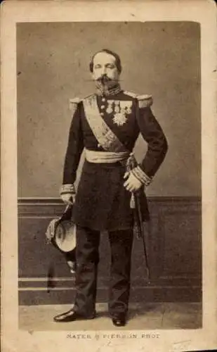 CdV Kaiser Napoleon III., Porträt