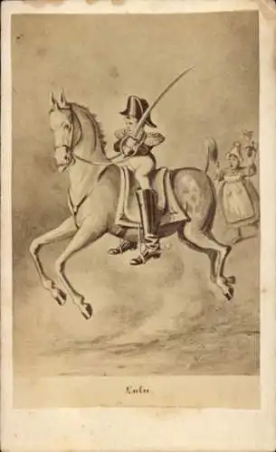 CdV Kaiser Napoleon III., Spottfoto