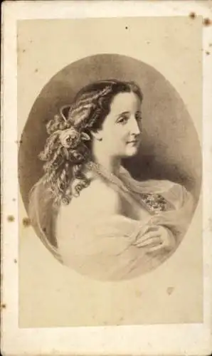 CdV Eugénie de Montijo, Kaiserin der Franzosen