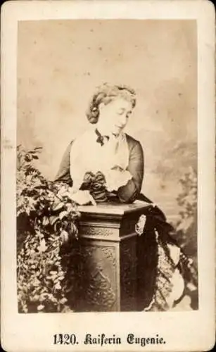 CdV Eugénie de Montijo, Kaiserin der Franzosen