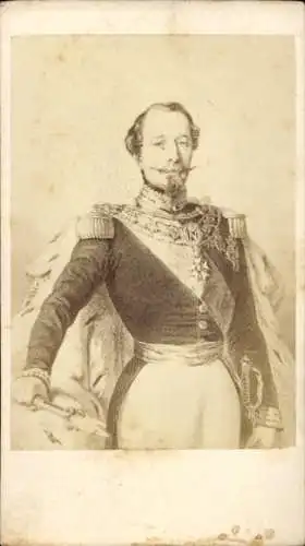 CdV Kaiser Napoleon III., Porträt