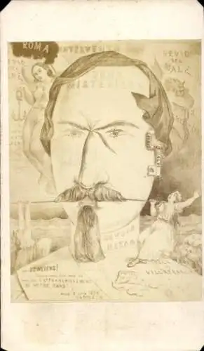 CdV Kaiser Napoleon III., Spottfoto