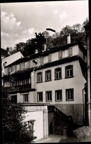 Studentika Ak Heidelberg am Neckar, Riesenstein, Corpshaus Saxoborussia