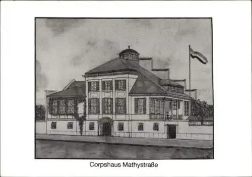Studentika Ak Karlsruhe, Corps Saxonia, Corpshaus Mathystraße