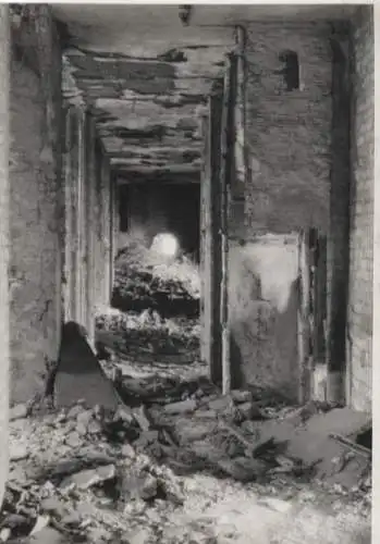 Original Foto Berlin Kreuzberg, Dessauer Str. 12-16, Seitenflügel, um 1945/46, ca. 13 x 17 cm
