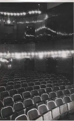 Original Foto Berlin Kreuzberg, Hebbel-Theater, Zuschauerraum, um 1945/46, ca. 13 x 17 cm