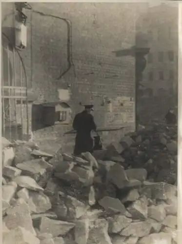 Original Foto Berlin Kreuzberg, Lindenstraße, Postamt, um 1945/46, ca. 13 x 17 cm